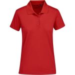 Ladies Wynn Golf Shirt Red