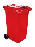 240 Wheelie Bins Recycled Non Sabs – Red