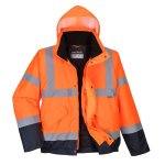 S266-HI-VIS Contrast Winter Bomber Jacket