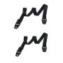 Adjustable Tv & Furniture Anti Tilt Wall Fixed Strap - Pack Of 2