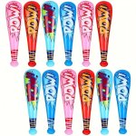 Fun Cartoon-inspired Inflatable Baseball Bat - Perfect For Parties & Outdoor Play Durable Pvc Material Ideal For Birthdays Beach