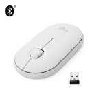 Logitech Pebble M350 Wireless Mouse Off-white 2.4GHZ BT N a