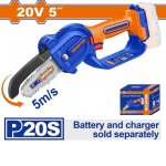 20V Cordless Pruner Saw Solo Unit WCLP550