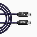 Troo 60W USB C To USB C Braided Cable