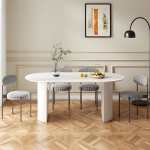 Roxby Oval Dining Table Medium Large - 80 X 180