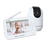 Wired Video Baby Monitor With A 2.8-INCH Screen No Wi-fi Or App Required