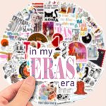 50PCS Aesthetic Graffiti Decals For Diy Scrapbook Gift For Concert Fans Stickers For Laptops Guitars Luggage & More