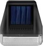 2pc 8LEDs Solar Wall Light Outdoor Backyard Garden Pathway Decorative