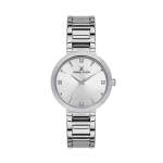 Premium Silver Dial 3 Hands Watch