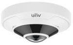 IPC868ER-VF18-B Uniview 8MP 1.8MM Fixed Lens Up To 10M Ir Micro Sd 256GB Two-way Audio IP66 IK10 Fisheye Dome Camera
