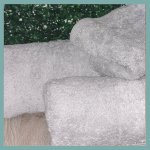 Glodina Marathon Face Cloth 30CMX30CM Silver