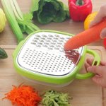 1PC Multi-functional 3-IN-1 Vegetable Chopper And Slicer Manual Cheese Grater Durable Carrot Shredder Potato Grater Kitchen Gadg