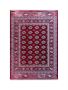 Bk Carpets & Rugs Persian Inspired Kashan Indoor Rug Red & White - 2M X 2 9M