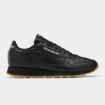 Reebok Men's Classic Leather Black Sneaker