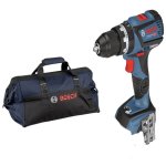 Bosch - Cordless Impact Drill Gsb 18V-60 C In Heavy Duty Tool Carry Bag