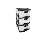 3 Maxi Drawer Storage Tower With Wheels