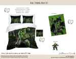 Kids Duvet Set Hulk Smash
