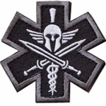 Embroidered Morale Patch - Medical Emblem 3.5