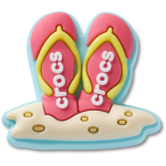 Flip Flops In The Sand Jibbitz - Multi Osfa