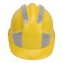 Abs Hard Hat Reflective Yellow For Construction Site Safety