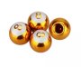 8 Ball Valve Caps - Gold