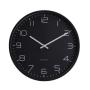 Wall Clock Modernist Black 30CM