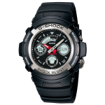 Casio G-shock Mens 200M Standard - AW-590-1ADR