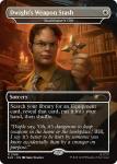 Dwight's Weapon Stash - Steelshaper's Gift Secret Lair Drop Series - Damaged Foil