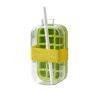 Ice Cube Bottle - 2 In 1 Touch-free Tray Water Bottle - Green - 800ML
