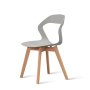 Gof Furniture Lobelia Plastic Chair Grey