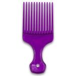 Afro Comb Pink - Shine Plastic