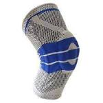 Silicone Spring Knee Brace Sport Support Strong Meniscus Compression Protection