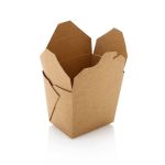 500ML Kraft Square Noodle Box - Pack Of 25