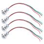 12MM Prewired Round LED 2-COLOR 3-6V Waterproof Common Anode For Arduino