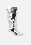 Amped Boot - Silver Mirror