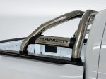 Ford Ranger Next Gen Sports Bar With Oval Side Tubes Stainless Steel 2023+ Fits Double Single & Super Cab Models Fits Securi-lid