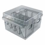 Erhai Grid Base Storage Box For 8PCS Hair Clipper Trimmer Limit Comb Guide Comb Barber Tool For Guide Combs