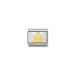 Composable Classic Link Buddha In 18K Gold
