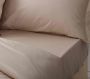 Chic Linen Luxurious Fitted Sheet Natural - Size: Queen Extra Length