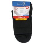 Diabetic Socks Quarter Length - Black - Quarter Length