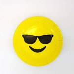 Cool Emoji Paper Plate - Factory Plaza