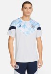 Puma Man City Fc Iconic Mcs Tee - White & Light Blue