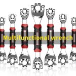 52-IN-1 Socket Wrench Set - Metric & Sae Non-slip Grip 360 Rotating Head For Home & Auto Repair - Durable Carbon Steel Fits 8-19