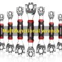52-in-1 Socket Wrench Set - Metric & SAE Non-Slip Grip 360 Rotating Head For Home & Auto Repair - Durable Carbon Steel Fits 8-19mm & 5/16"-3/4