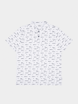 Target All Over Print Polo - White - White XXL