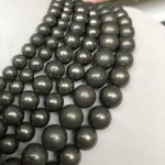 Natura L Pyrite Strong Energy Stone Relieve Stress Loose Spacer Beads For Jewelry Making Diy Energy Special Unique Bracelets Nec