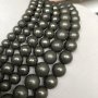 Natural Pyrite Strong Energy Stone Relieve Stress Loose Spacer Beads For Jewelry Making DIY Energy Special Unique Bracelets Necklace Men Gifts Beaded Accessories