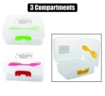 Lunch Box 3 Division W spork