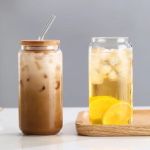 Bambo O Glass Can With Straw- Single 500ML