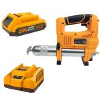 Ingco - Lithium-ion Grease Gon With 2.0 Ah Battery And P20S Charger